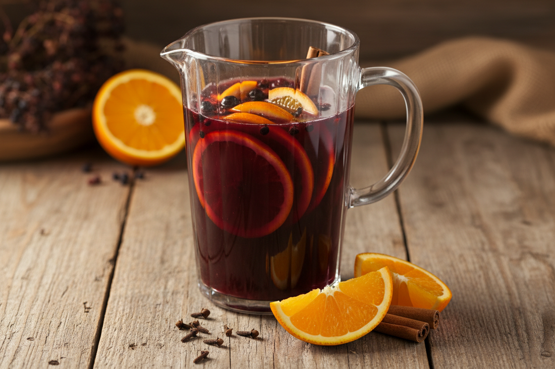 Elderberry Cider Celebration Punch