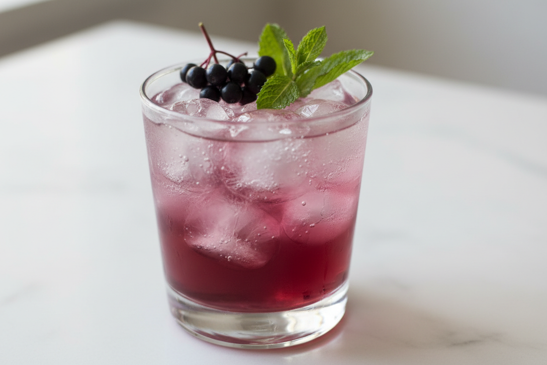 Elderberry Morning Wellness Spritzer