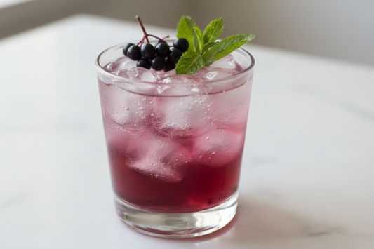 Elderberry Morning Wellness Spritzer