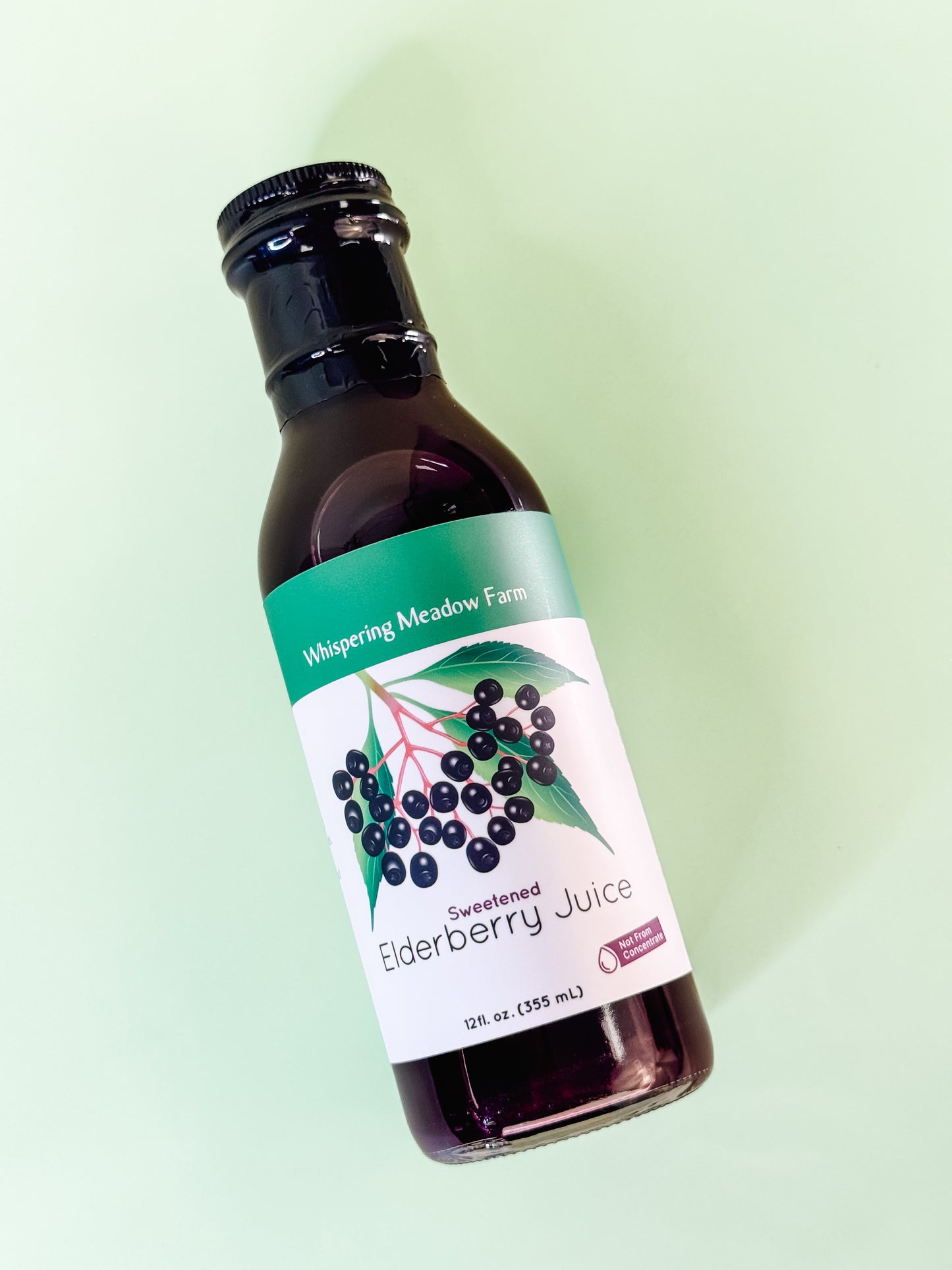 Elderberry Juice Sweetened